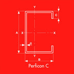 PER. C 40CA0.85 40X38X0.85X6MT (4,98 KG) 2000