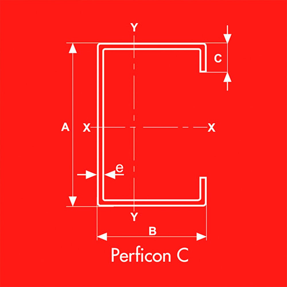 PER. C 40CA0.85 40X38X0.85X6MT (4,98 KG) 2000
