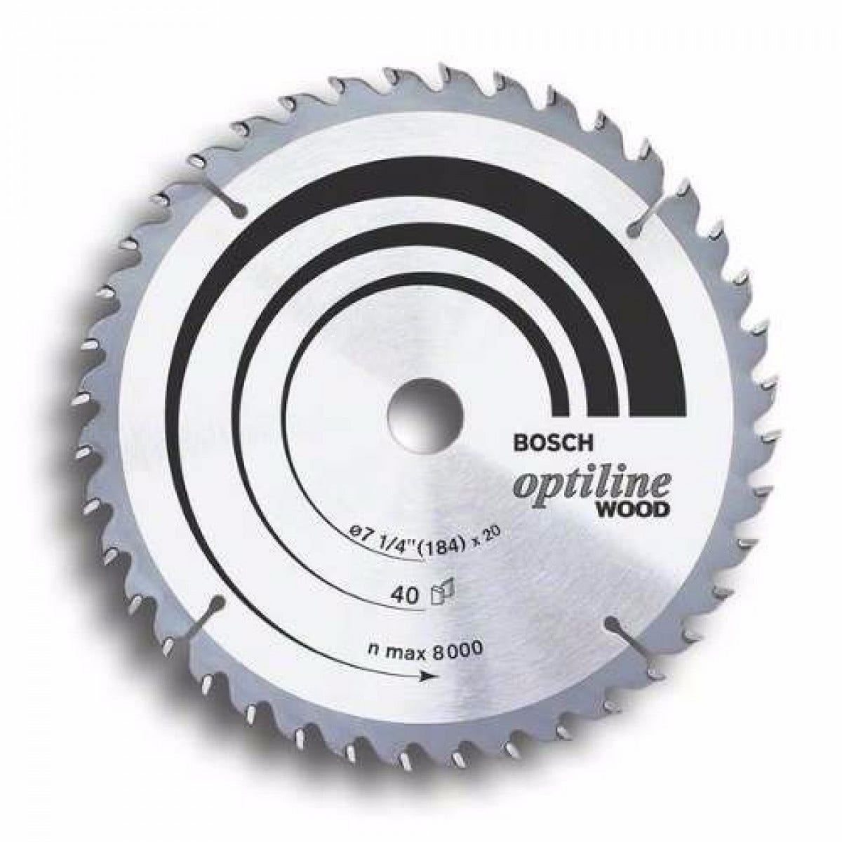 BOSCH DISCO SIERRA 71/4 40T B 5/8 OPTI
