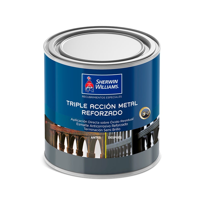 SW TRIPLE ACCION METAL REFORZADO GRIS 1/4 GL
