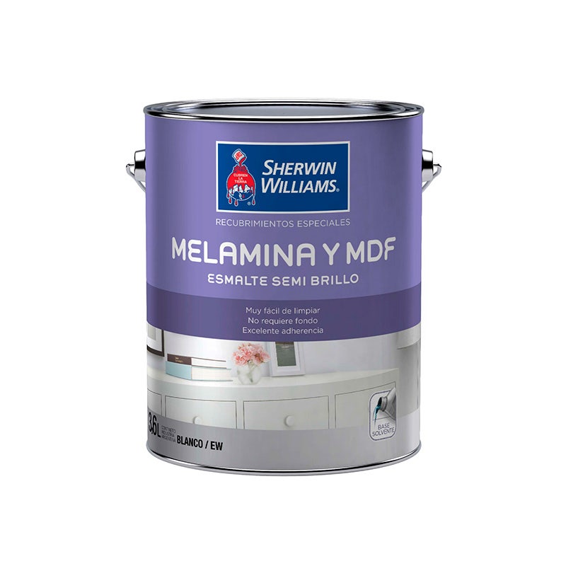 SW RECUB ESP MELAMINA Y MDF BLANCO/EW 3.6LT