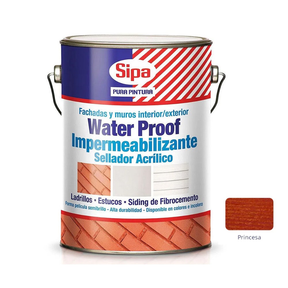 SIPA WATER PROOF ACRILICO PRINCESA GALON