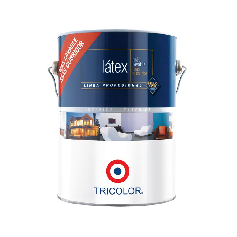 TRICOLOR LATEX PROF ROJO ITALIANO GLN