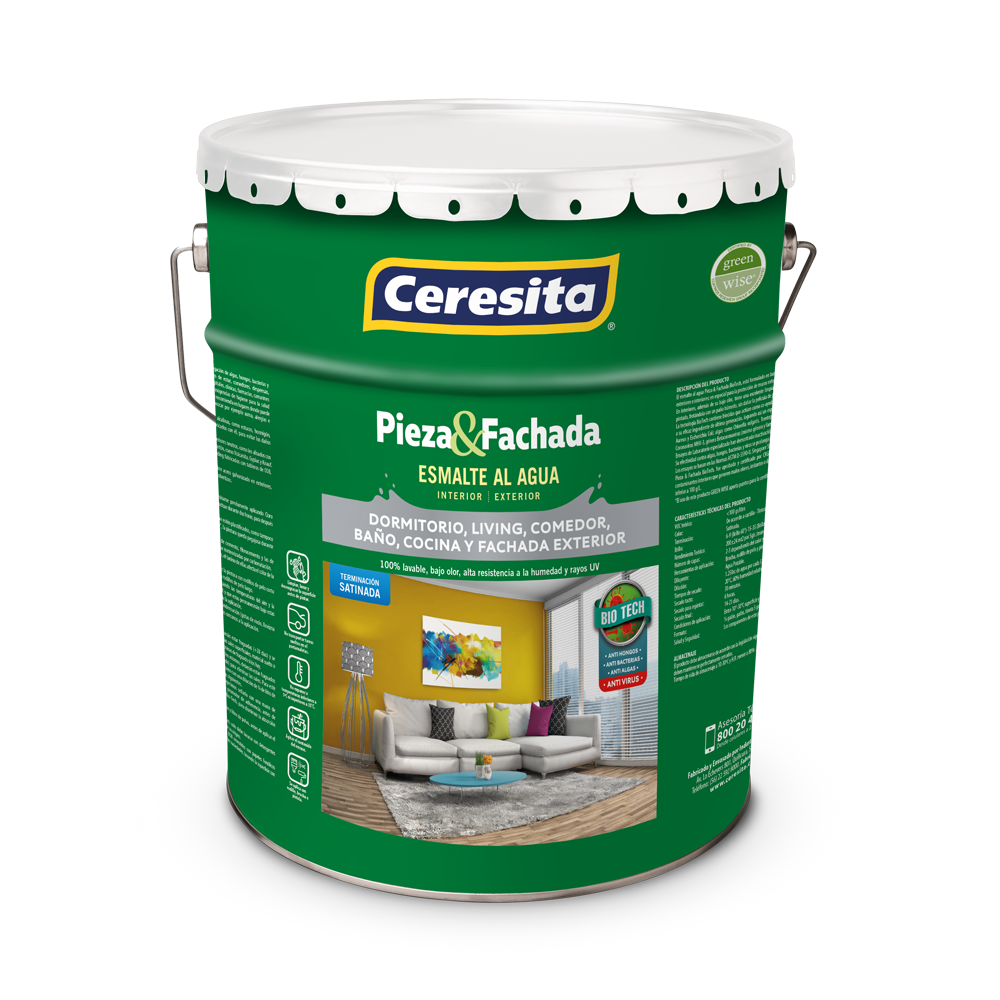CERESITA PIEZA Y FACHADA BIOTECH BLANCO 4GL