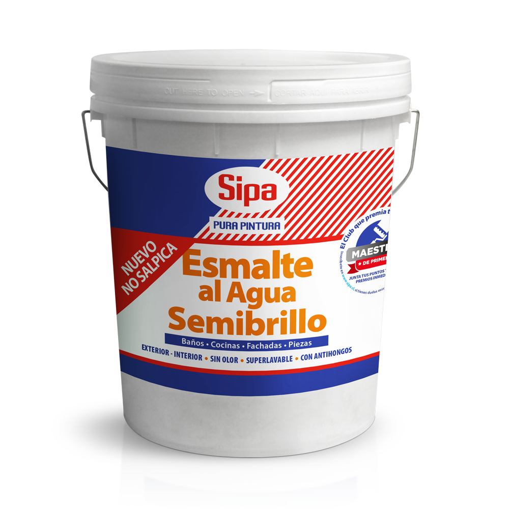 SIPA ESM AGUA SEMIBRILLO BASE W 4GL