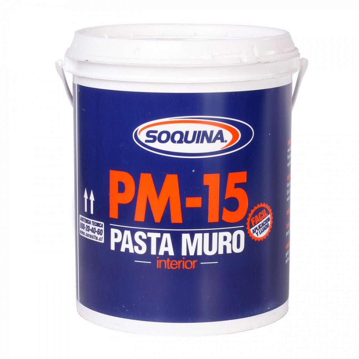 SOQUINA PASTA MURO PM-15 1 GL