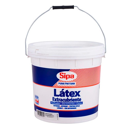 SIPA LATEX EXTRA CUBRIENTE BLANCO 4GL