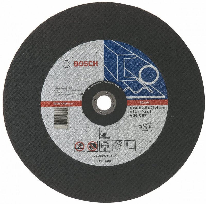 BOSCH DISCO CORTE RECTO METAL 14"