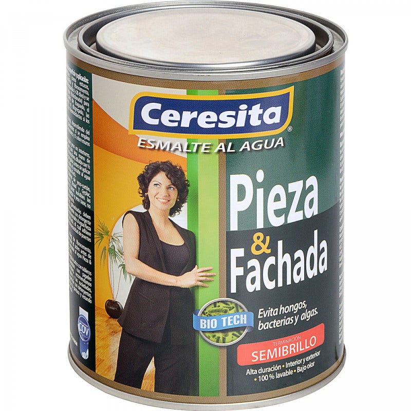 CERESITA PIEZA Y FACHADA BLANCO 1/4 GLN