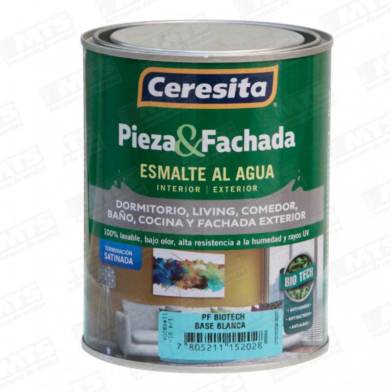 CERESITA PIEZA/FAC. BASE BLANCA 1/4 GLN