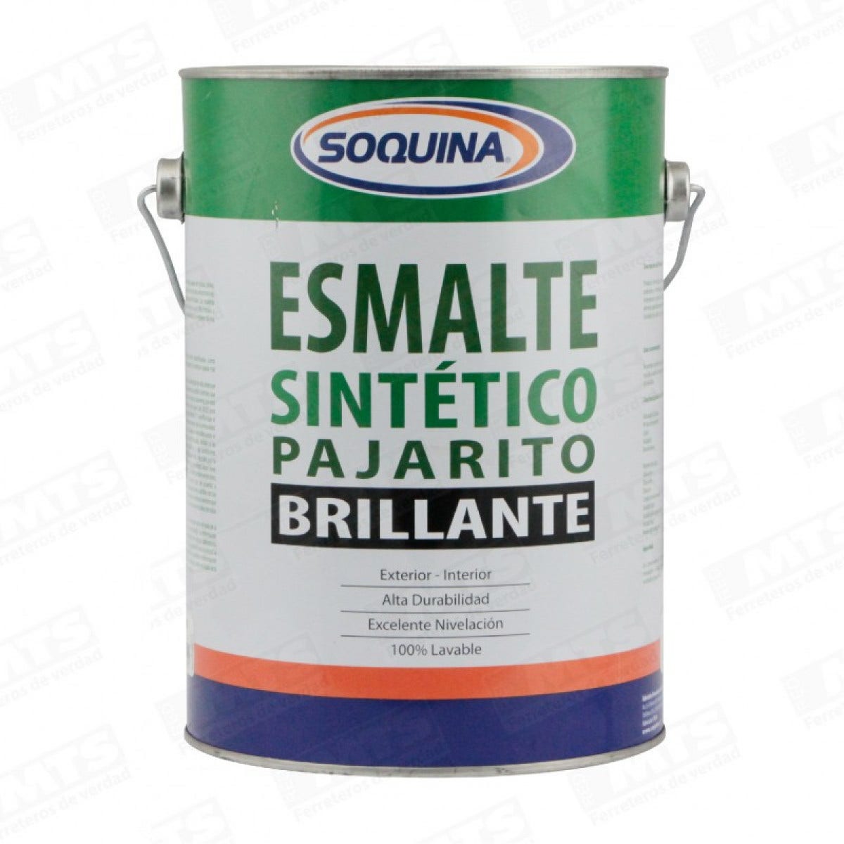 SOQUINA ESMALTE PAJARITO GLN VERDE TREBOL