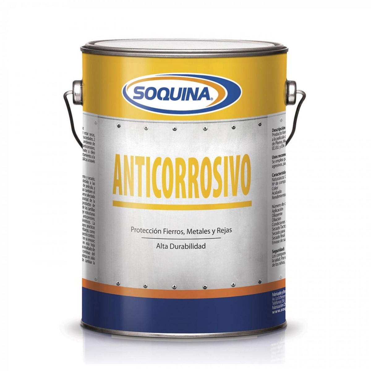 SOQUINA ANTIOXIDO NEGRO GALON