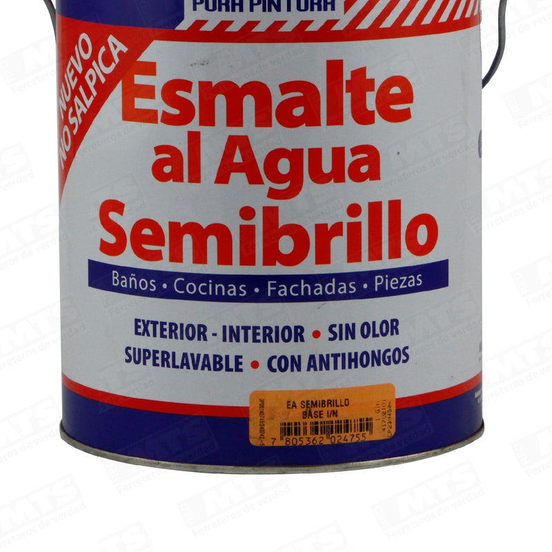 SIPA ESM.AGUA S/BRILLO BASE I GLN