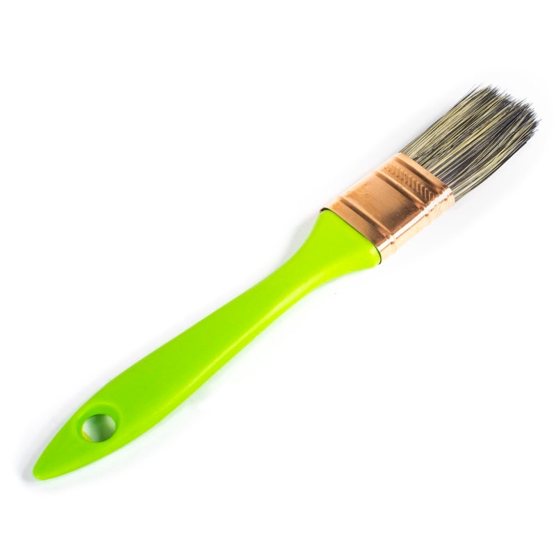 WESSER BROCHA ECONOMICA HOGAR 1" M/VERDE