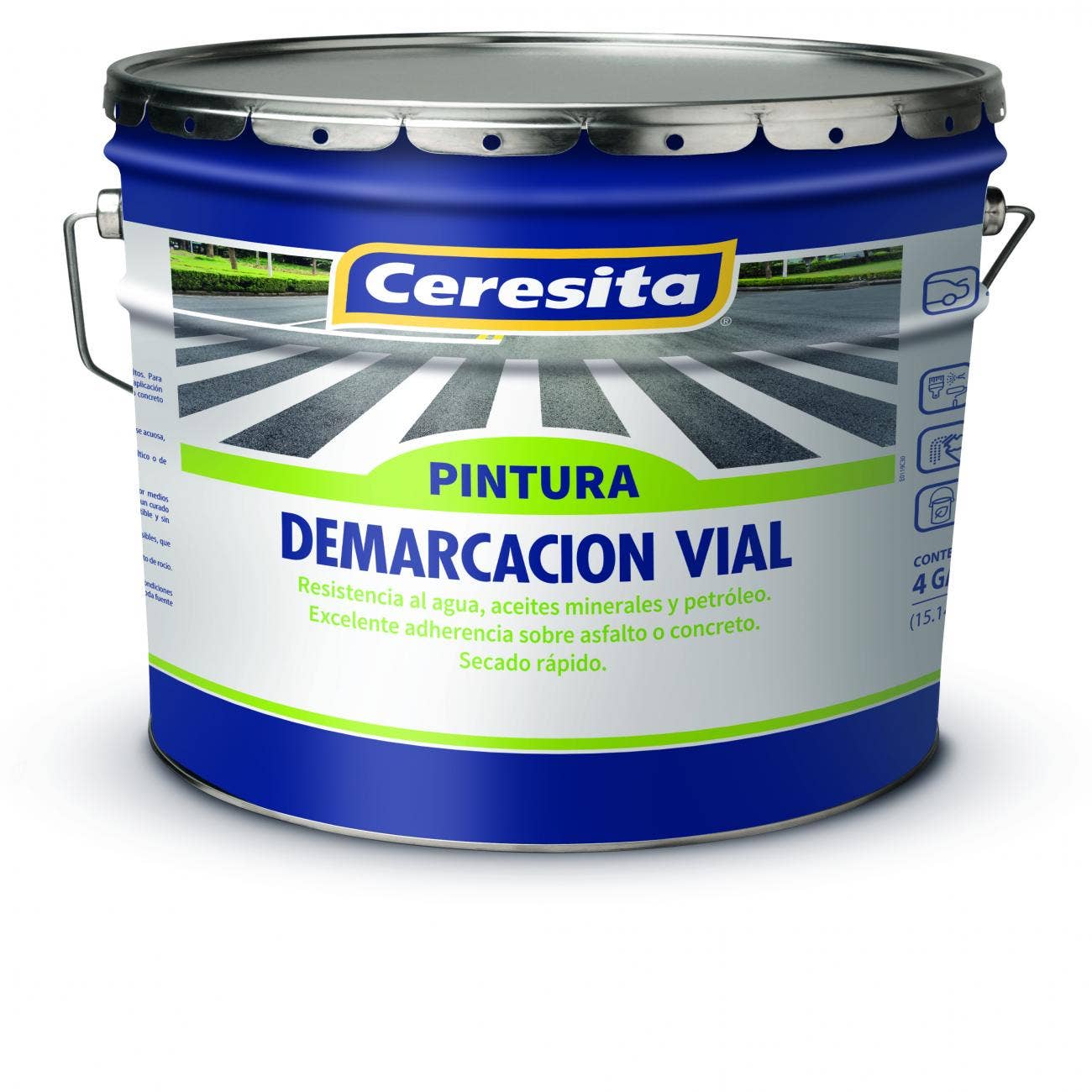 CERESITA TRAFICO CONTRASTANTE BLANCO 4GL