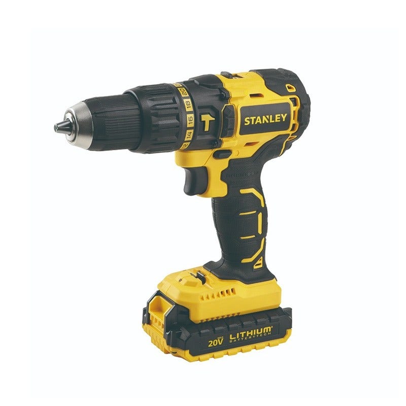 Stanley Taladro Percutor Inalámbrico 20V SBH201S2K