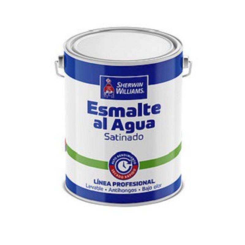 SW ESMALTE AGUA SATINADO BASE R GL