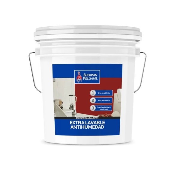 SW ESM. AGUA SATIN EXTRA LAVABLE BASE X 4GL