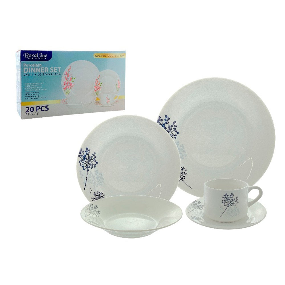 ROYAL LINE COLLECTION VAJILLA 20PZAS 705-2504