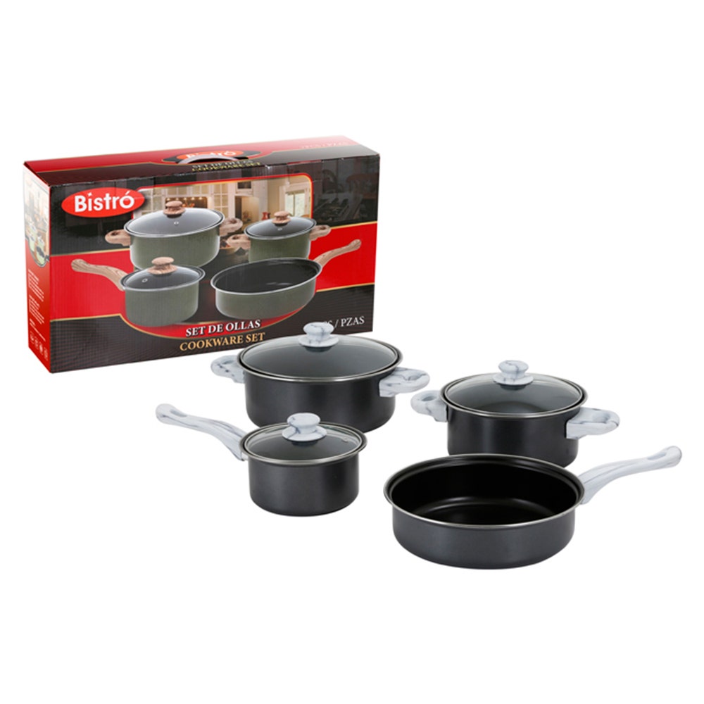 BISTRO OLLAS 7PZAS 24,24,20,16CM 713-06235