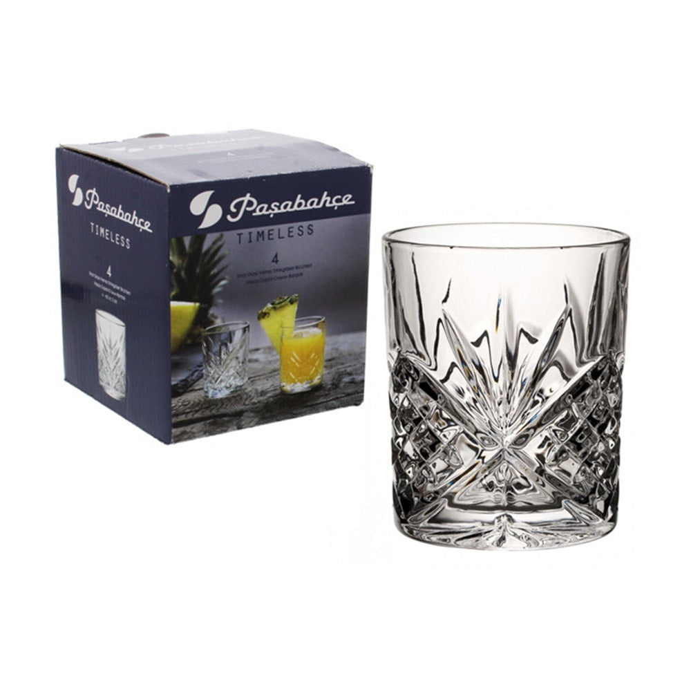 PASABAHCE VASO (TIMELESS) 4 PCS 62CC
