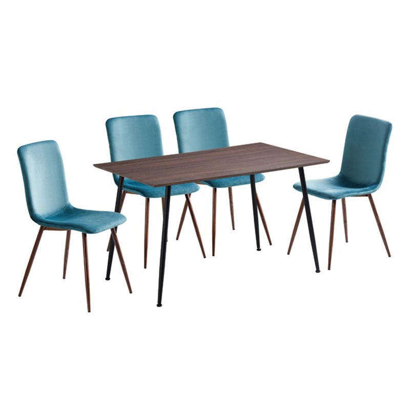 HR COMEDOR MESA + 4 SILLAS 850-16702TU