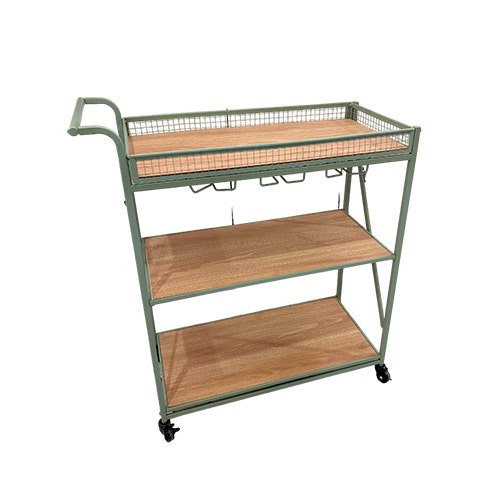 CASA BELLA CARRITO 32X80X71CM 796-FUBC18-071