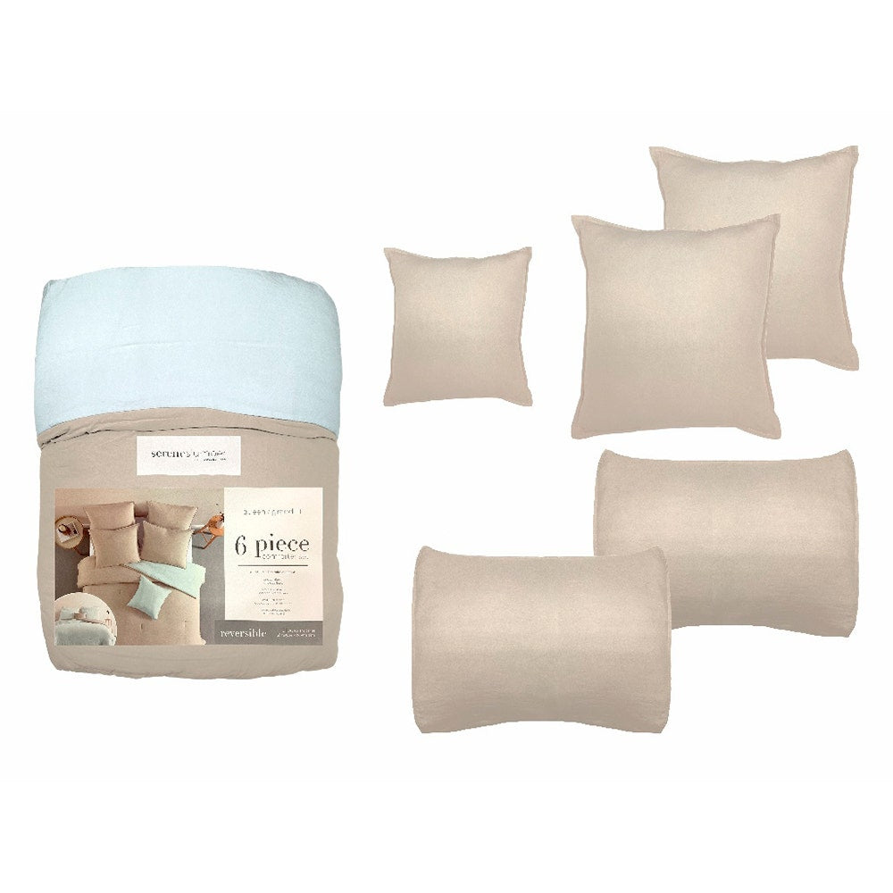 SERENESLUMBER COMFORTER KING 6PZAS 724-CMA4444