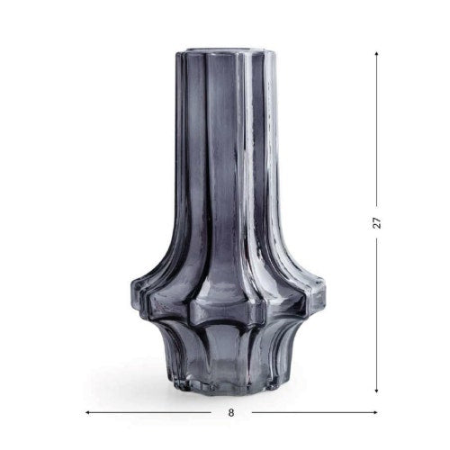 Jarron Roma Rayas Gris B0535