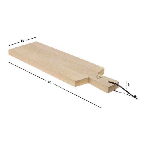 Tabla Cortar Cut S Rect Nat/ Marron B0367