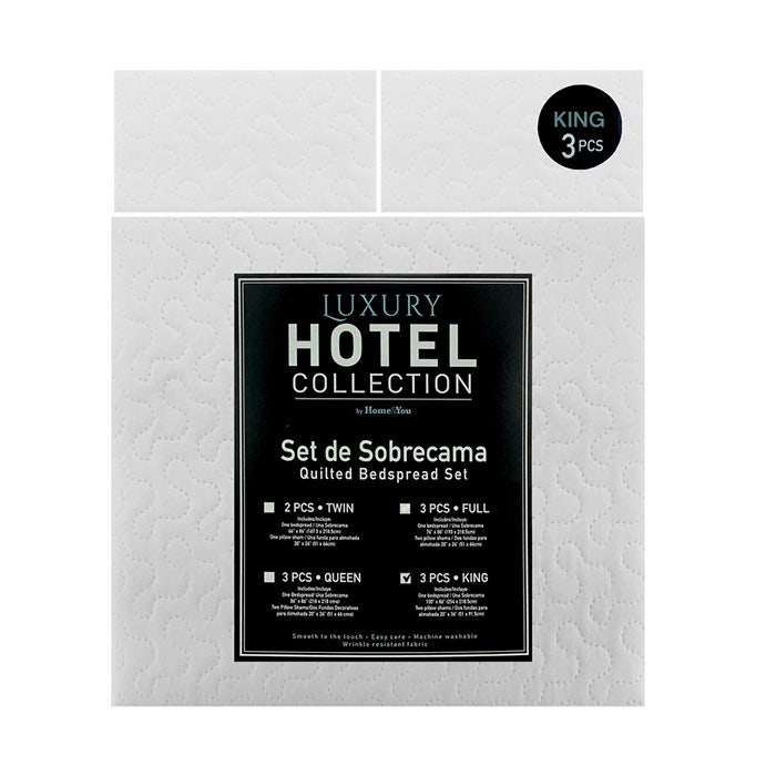 Hotel Collection Sobrecama King 3pzas 724-1418792