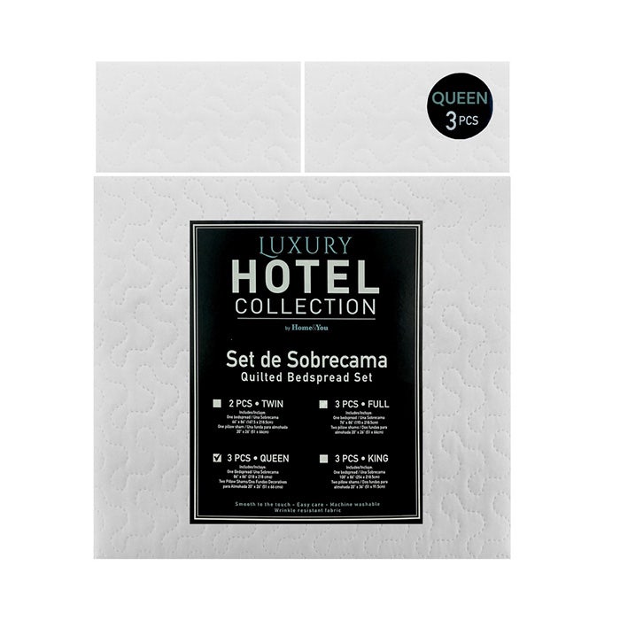 Hotel Collection Sobrecama Queen 3pzas 724-1418791