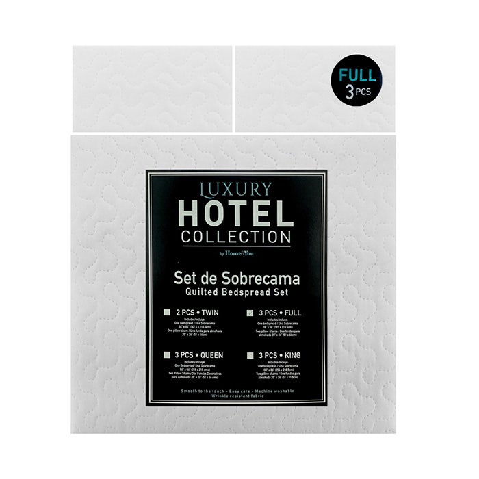 Hotel Collection Sobrecama Full 3pzas 724-1418790