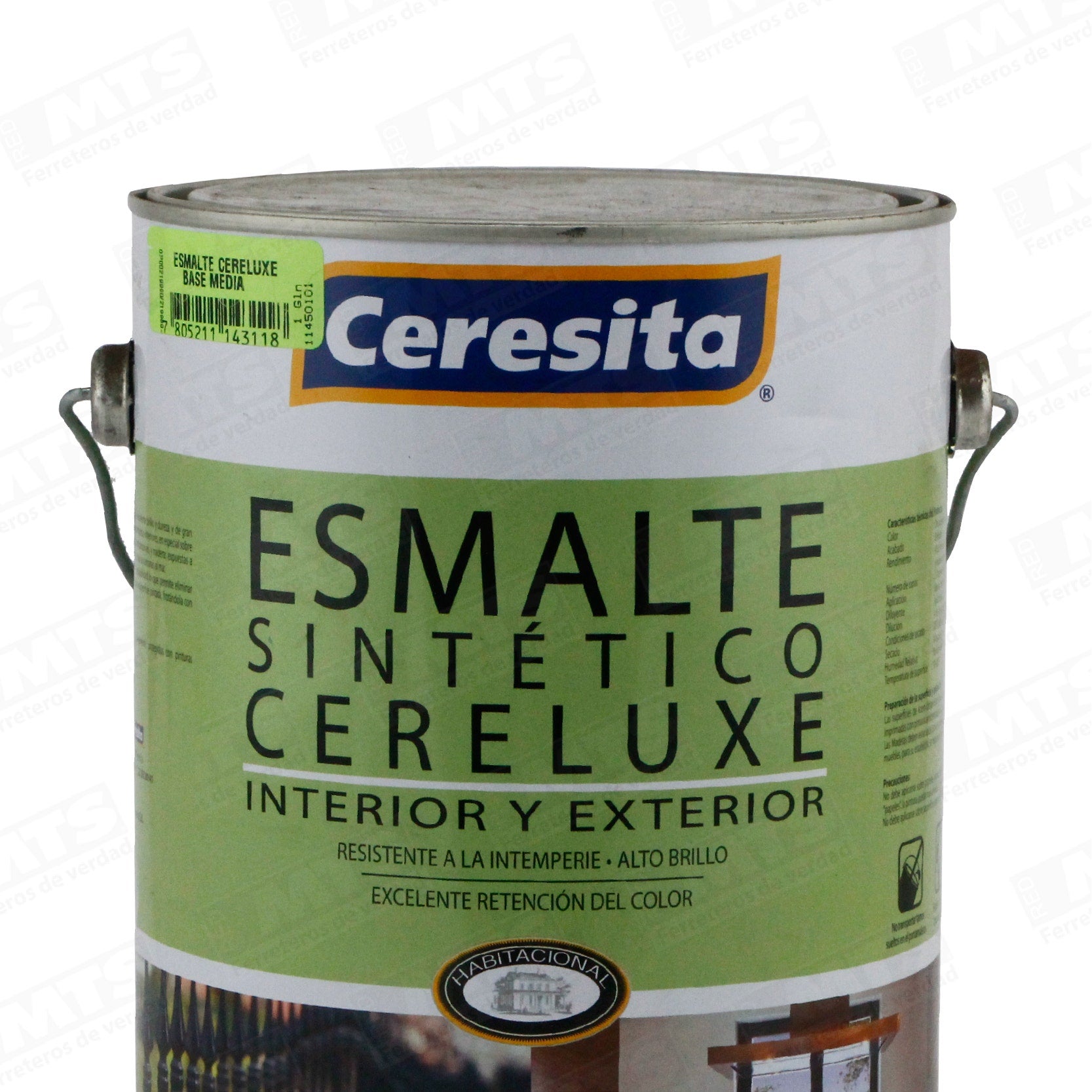 CERESITA ESMALTE CERELUXE BASE MEDIA GLN