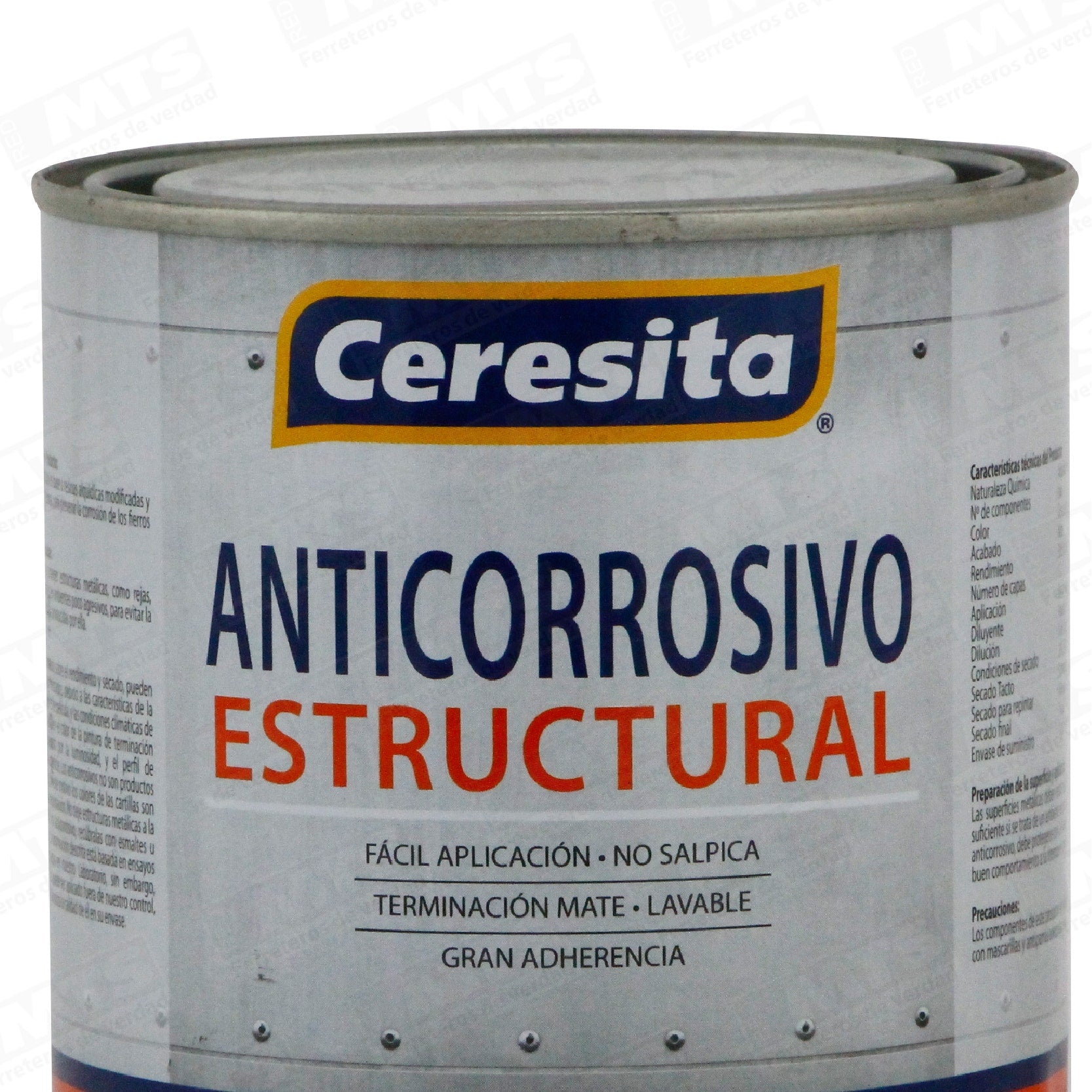 CERESITA ANTICORR ESTR. NEGRO 1/4GL