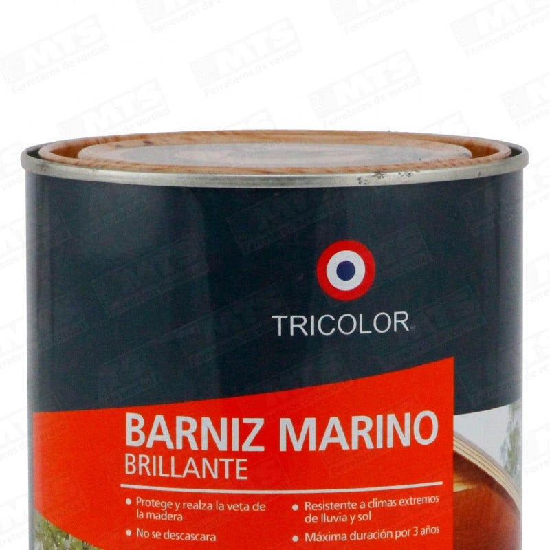 Tricolor Barniz Marino Natur 1/4 Gln 1lt