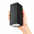 B&P APLIQUE HEXOS BIDIRECCIONAL ALUMINIO NEGRO