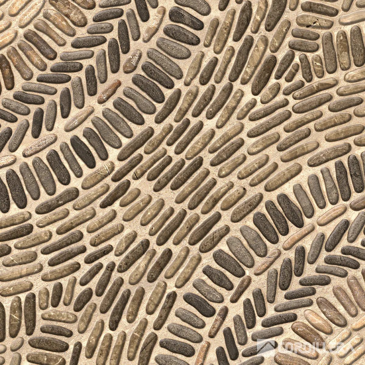 Cerámica Tipo Piedra Cordillera Jazz Beige 61x61 cm Caja 2,58 m²