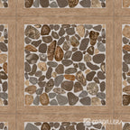 Cerámica Tipo Piedra Cordillera Woodriver Gris 45x45 cm Caja 2,29 m²