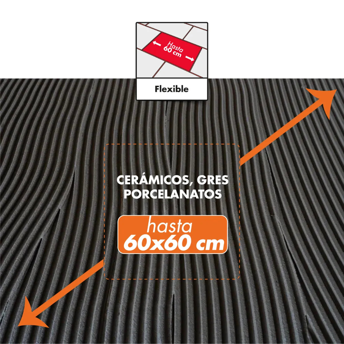 Adhesivo Cerámico Flexible Bekron AC Polvo 24,5 kg
