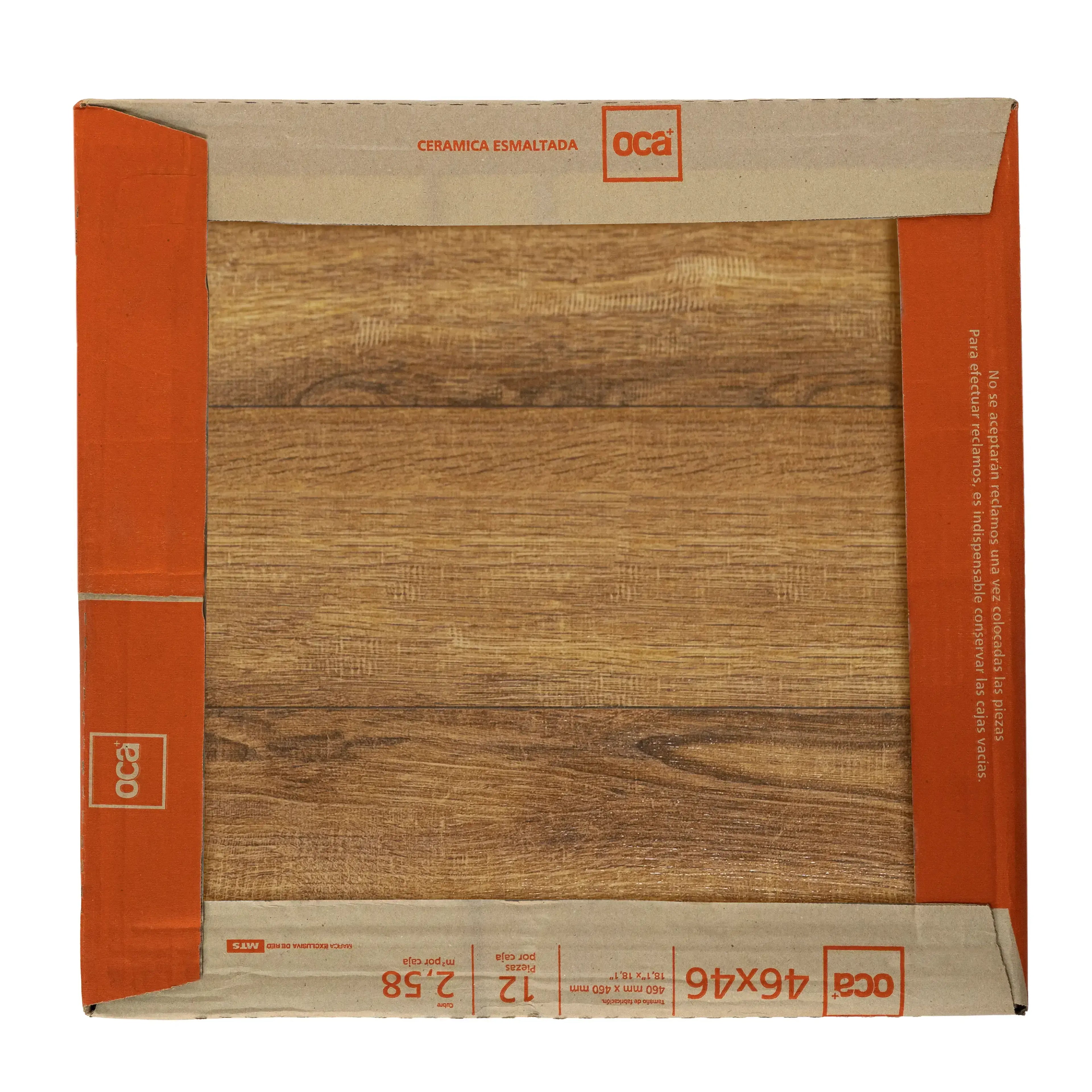 Cerámica Allpa Nativo Miel 46x46 cm Caja 2,58 m²