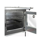 Amesti Cocina a Leña Allegra Blanca | 200 m2 Calefacción