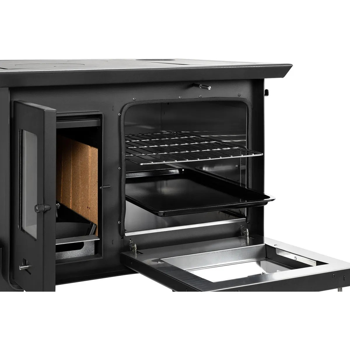 Amesti Cocina a Leña Alma 2 Platos Inoxidable