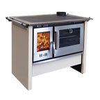 Amesti Cocina a Leña Altima Blanco | 148 m2 Calefacción