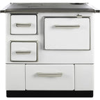 Amesti Cocina a Leña Amorossa Blanco 1 Plato | 74x72x57 cm