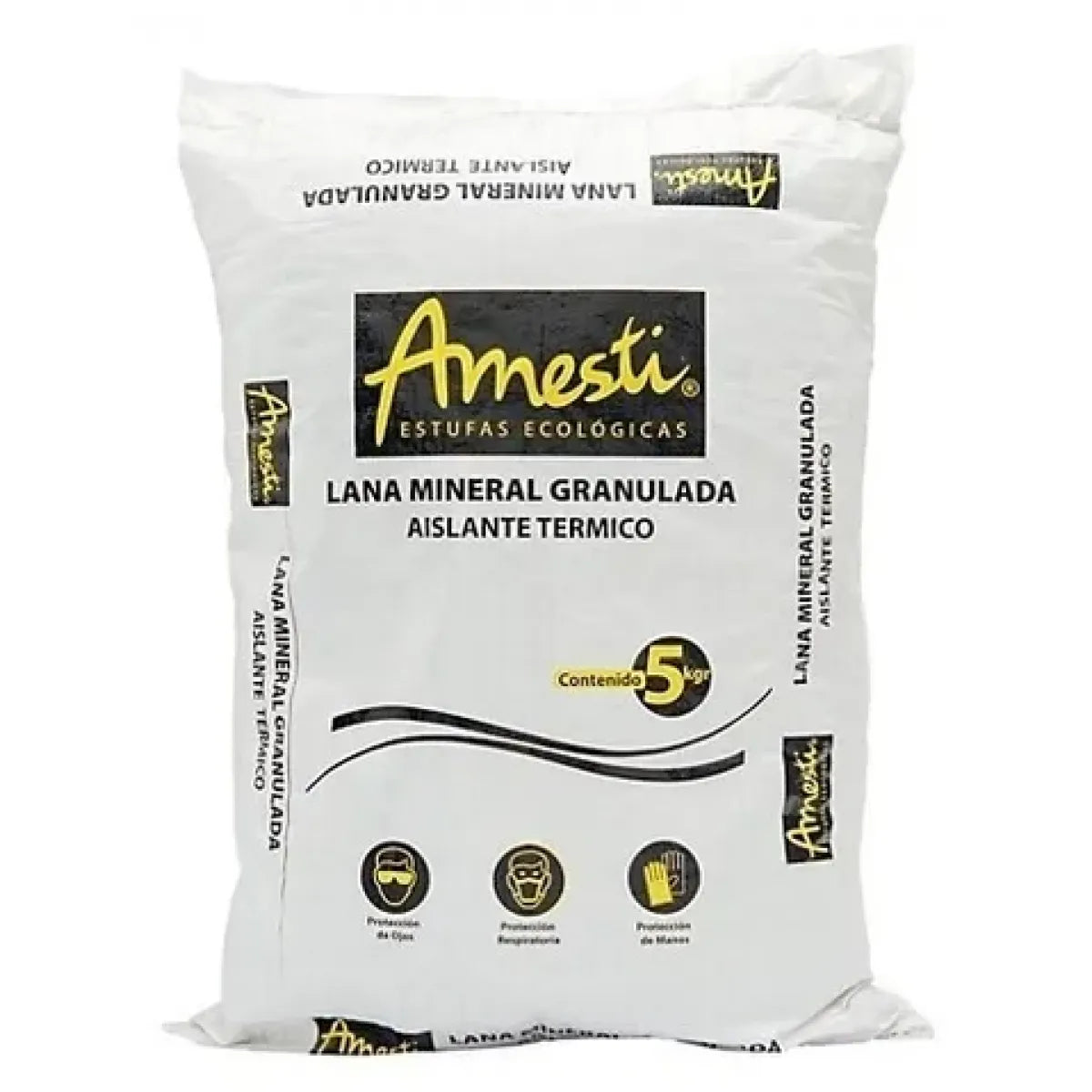 Amesti Saco Lana Mineral 5 kg Instalación Con Leña