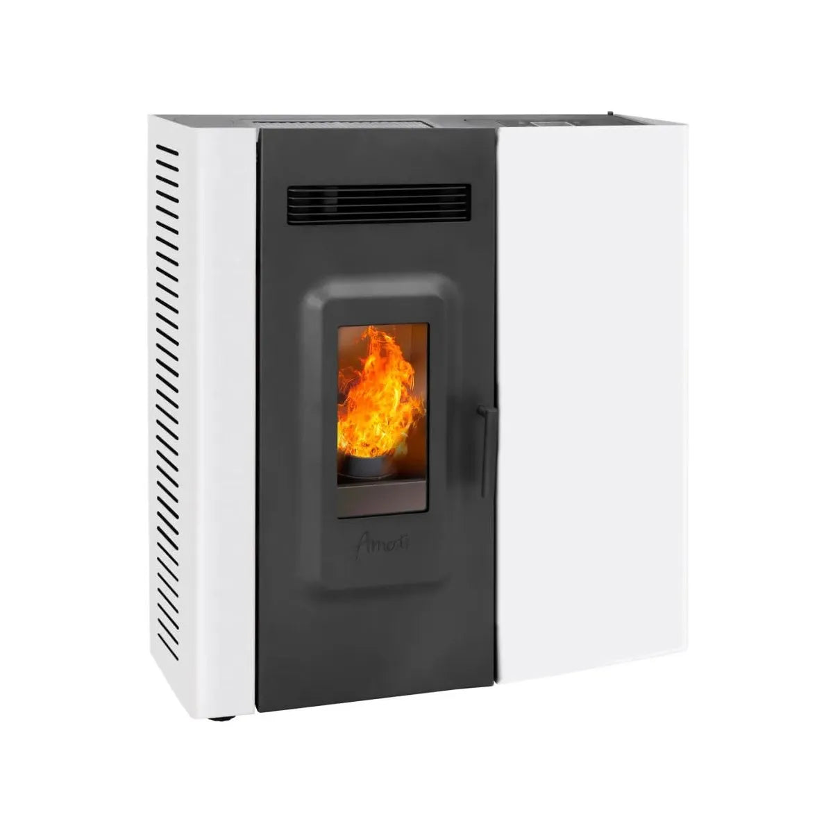 Amesti Estufa a Pellet Slim 9000 Blanca | 168m2 Calefacción