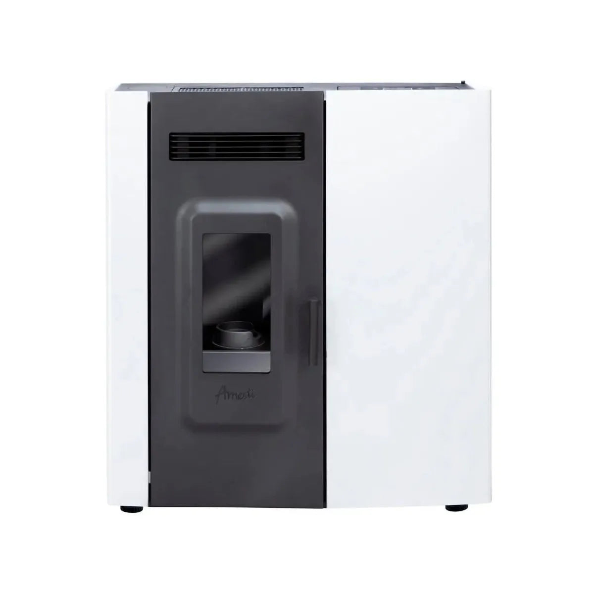Amesti Estufa a Pellet Slim 9000 Blanca | 168m2 Calefacción
