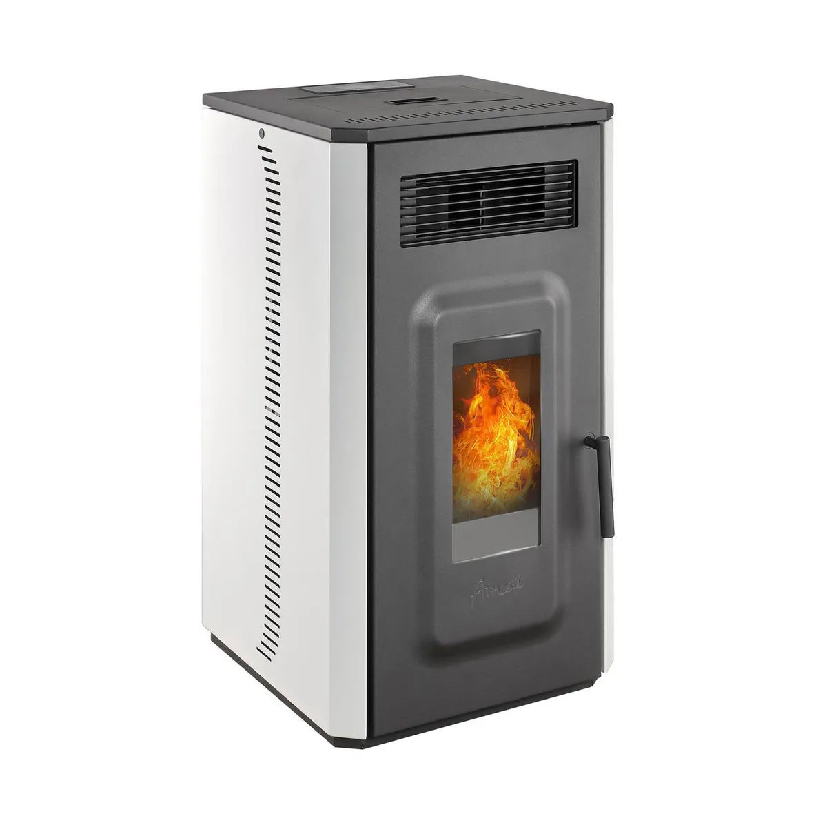 Amesti Estufa A Pellet Vulcan 10 Blanco | 191 m2 Calefacción