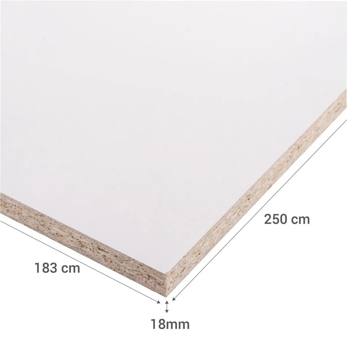 Arauco Melamina Vesto Blanca 15mm x183x250 cm